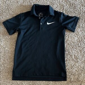 Nike Kids Polo Shirt in Black